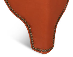 Streetman Hermes Brown Cocktail Ottoman - Ornate Home