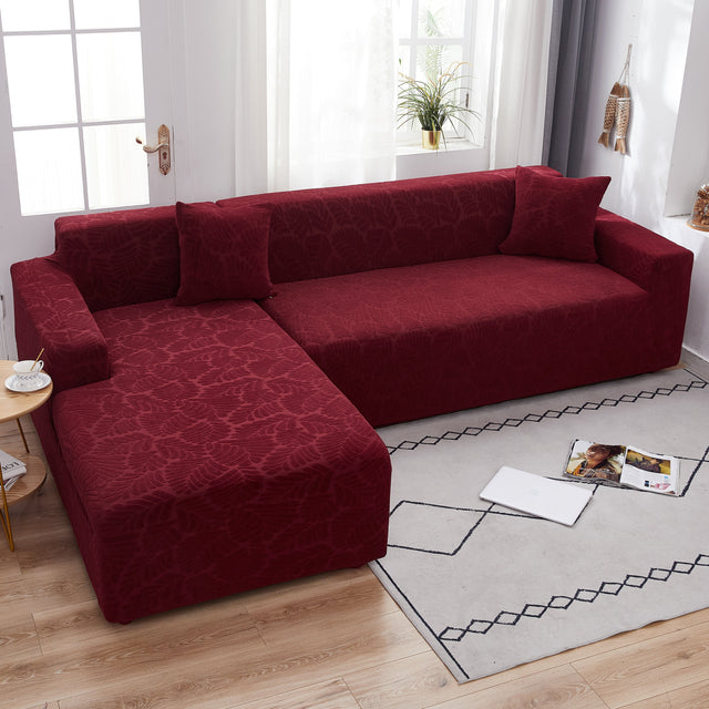 Stretch Couch Covers for 1/2/3/4/5 Seater L Shape Sofa Slipcovers with Elastic Bottom for Kids - Ornate Home