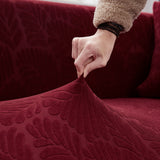 Stretch Couch Covers for 1/2/3/4/5 Seater L Shape Sofa Slipcovers with Elastic Bottom for Kids - Ornate Home