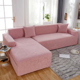 Stretch Couch Covers for 1/2/3/4/5 Seater L Shape Sofa Slipcovers with Elastic Bottom for Kids - Ornate Home