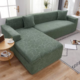 Stretch Couch Covers for 1/2/3/4/5 Seater L Shape Sofa Slipcovers with Elastic Bottom for Kids - Ornate Home