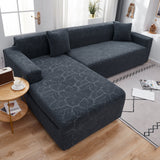 Stretch Couch Covers for 1/2/3/4/5 Seater L Shape Sofa Slipcovers with Elastic Bottom for Kids - Ornate Home