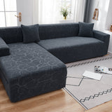 Stretch Couch Covers for 1/2/3/4/5 Seater L Shape Sofa Slipcovers with Elastic Bottom for Kids - Ornate Home