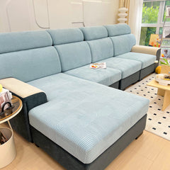 Stretch Couch Cushion Covers, Washable Chaise Lounge Sofa Slipcover, Elastic Furniture Protector for Pets, Kid - Ornate Home