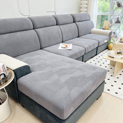Stretch Couch Cushion Covers, Washable Chaise Lounge Sofa Slipcover, Elastic Furniture Protector for Pets, Kid - Ornate Home