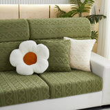 Stretch Couch Seat Cushion Covers, Sofa Slipcover Sofa Cover Soft Flexibility with Elastic Bottom - Ornate Home