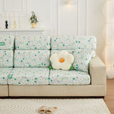 Stretch Individual Cushion Slipcovers, Furniture Protector with Elastic Bottom, Couch Cover Replacement - Ornate Home