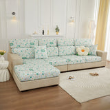 Stretch Individual Cushion Slipcovers, Furniture Protector with Elastic Bottom, Couch Cover Replacement - Ornate Home