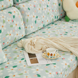 Stretch Individual Cushion Slipcovers, Furniture Protector with Elastic Bottom, Couch Cover Replacement - Ornate Home