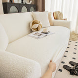 Stretch Plush Fitted Couch Slipcover Furniture Protector for 1/2/3/4/5 Cushion Couch - Ornate Home