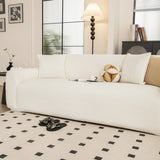 Stretch Plush Fitted Couch Slipcover Furniture Protector for 1/2/3/4/5 Cushion Couch - Ornate Home