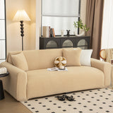 Stretch Plush Fitted Couch Slipcover Furniture Protector for 1/2/3/4/5 Cushion Couch - Ornate Home