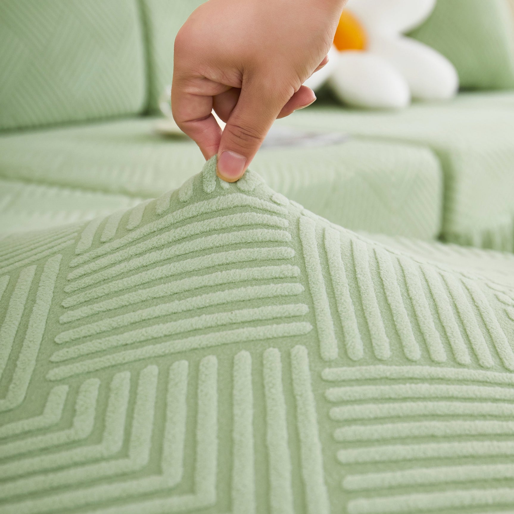 Stretch Sofa Covers for Couch Seats and Cushions, Suitable for 1/2/3/4/L Seater Sofas and Couches - Ornate Home