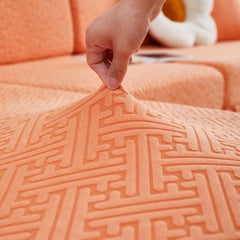 Stretch Sofa Covers with Skirt for Couch Seat and Cushion, Chaise, Sectional, 1/2/3/4 Seater Sofas - Ornate Home