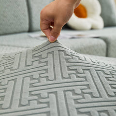 Stretch Sofa Covers with Skirt for Couch Seat and Cushion, Chaise, Sectional, 1/2/3/4 Seater Sofas - Ornate Home