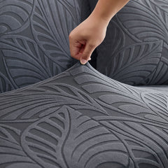 Stretch Sofa Slipcover 1-Piece Furniture Protector Couch with Elastic Bottom for Kids - Ornate Home