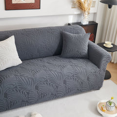Stretch Sofa Slipcover 1-Piece Furniture Protector Couch with Elastic Bottom for Kids - Ornate Home
