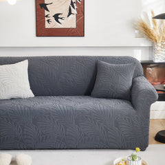 Stretch Sofa Slipcover 1-Piece Furniture Protector Couch with Elastic Bottom for Kids - Ornate Home