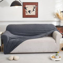 Stretch Sofa Slipcover 1-Piece Furniture Protector Couch with Elastic Bottom for Kids - Ornate Home