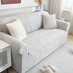 Stretch Sofa Slipcover 1-Piece Furniture Protector Couch with Elastic Bottom for Kids - Ornate Home