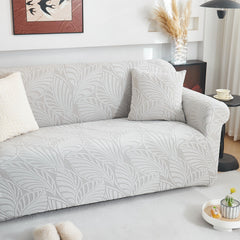 Stretch Sofa Slipcover 1-Piece Furniture Protector Couch with Elastic Bottom for Kids - Ornate Home