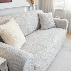 Stretch Sofa Slipcover 1-Piece Furniture Protector Couch with Elastic Bottom for Kids - Ornate Home