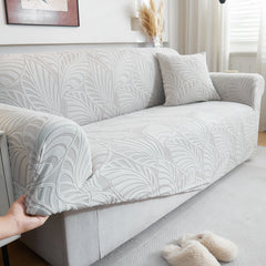 Stretch Sofa Slipcover 1-Piece Furniture Protector Couch with Elastic Bottom for Kids - Ornate Home