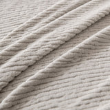 Stretch Textured Vertical Stripe Couch Slipcover, Soft Jacquard Elastic Sofa Cover - Ornate Home