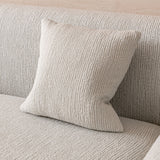 Stretch Textured Vertical Stripe Couch Slipcover, Soft Jacquard Elastic Sofa Cover - Ornate Home