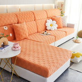 Stretchable Cotton Velvet Sofa Cover Furniture Covers for Pets Slipcovers and Couch Cushion Covers - Ornate Home