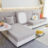 Stretchable Cotton Velvet Sofa Cover Furniture Covers for Pets Slipcovers and Couch Cushion Covers - Ornate Home