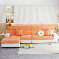 Stretchable Cotton Velvet Sofa Cover Furniture Covers for Pets Slipcovers and Couch Cushion Covers - Ornate Home