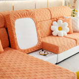 Stretchable Cotton Velvet Sofa Cover Furniture Covers for Pets Slipcovers and Couch Cushion Covers - Ornate Home