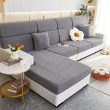 Stretchable Jacquard Fleece Sofa Cover Non-Slip Pet Furniture Protector Recliner and Cushion Slipcovers - Ornate Home