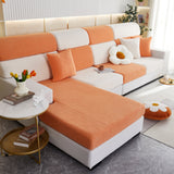 Stretchable Jacquard Fleece Sofa Cover Non-Slip Pet Furniture Protector Recliner and Cushion Slipcovers - Ornate Home