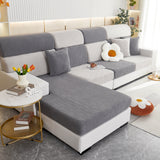 Stretchable Jacquard Fleece Sofa Cover Non-Slip Pet Furniture Protector Recliner and Cushion Slipcovers - Ornate Home