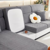 Stretchable Jacquard Fleece Sofa Cover Non-Slip Pet Furniture Protector Recliner and Cushion Slipcovers - Ornate Home