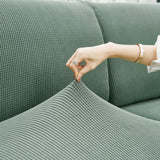 Stretchy, Washable, and Removable Slipcovers for Jacquard Sofa, Chair, and Seat Cushions. Available for 1/2/3/4 Seats - Ornate Home