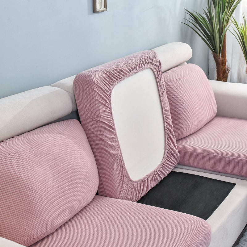 Stretchy, Washable, and Removable Slipcovers for Jacquard Sofa, Chair, and Seat Cushions. Available for 1/2/3/4 Seats - Ornate Home