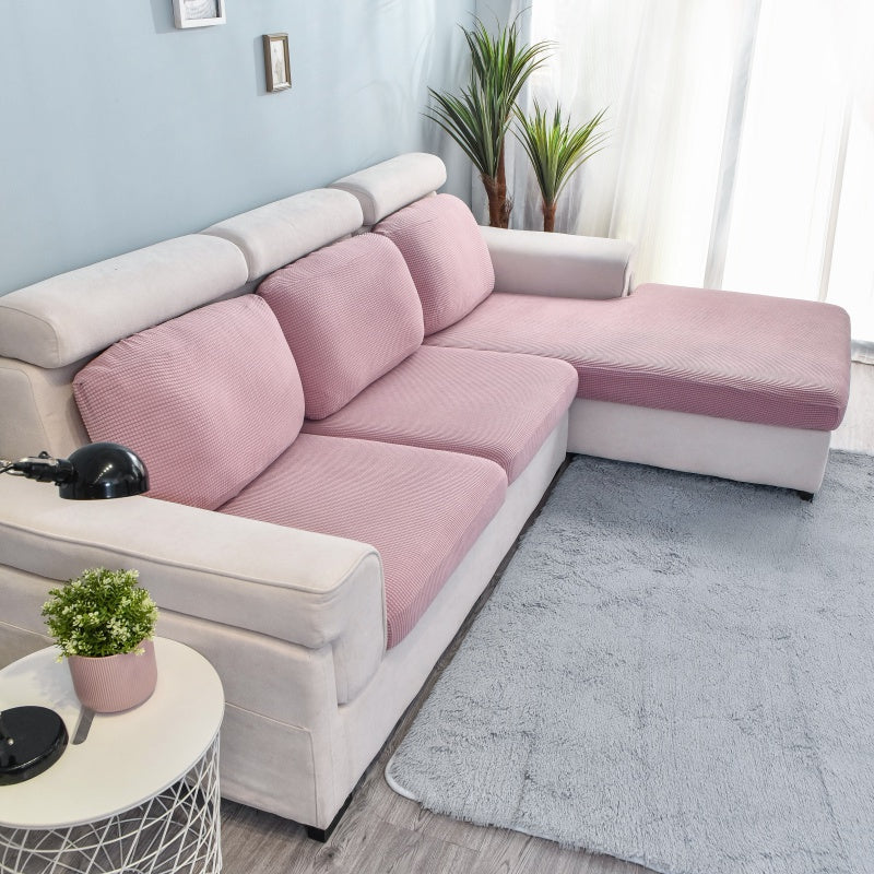 Stretchy, Washable, and Removable Slipcovers for Jacquard Sofa, Chair, and Seat Cushions. Available for 1/2/3/4 Seats - Ornate Home