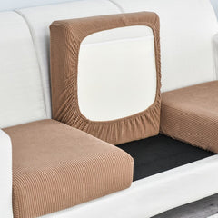 Stretchy, Washable, and Removable Slipcovers for Jacquard Sofa, Chair, and Seat Cushions. Available for 1/2/3/4 Seats - Ornate Home