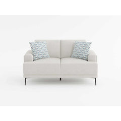 Stride Beige Loveseat - Ornate Home