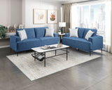 Stride Blue Loveseat - Ornate Home