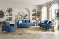 Stride Blue Sofa - Ornate Home
