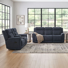 Striker Bristol Cobalt 2-Piece Living Room Set - Ornate Home