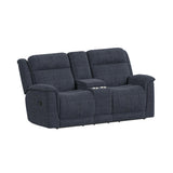 Striker Bristol Cobalt 2-Piece Living Room Set - Ornate Home