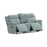 Striker Bristol Seafoam 2-Piece Living Room Set - Ornate Home