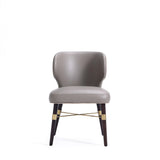 Strine Dining Chair in Dark Taupe - Ornate Home