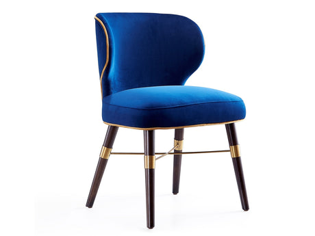 Strine Dining Chair in Royal Blue - Ornate Home