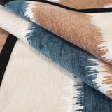 Striped Colorblock Non-Slip Sectional Couch Covers, Chenille Sofa Protector Cover - Ornate Home